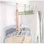 10pcs Random Color Multi-Port Support Circle Clothes Hanger Clothes Drying Rack Multifunction