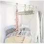 10pcs Random Color Multi-Port Support Circle Clothes Hanger Clothes Drying Rack Multifunction 10pcs Random Color Multi-Port Support Circle Clothes Hanger Clothes Drying Rack Multifunction