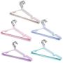 KYCPTNFJ 10 pcs Adult Clothes Hanger Clothes Drying Rack Non-Slip Metal Shirt Hangers Coat Hanger Clothes Accessories Rack