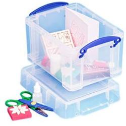 Really Useful Boxes 3.0 Liter Box, Clear