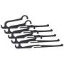 KIPB 5PCS Closet Organizer Space Saving Magic Hurdle Hanger Drying Rack for Pants Clothes Hangers for Clothes