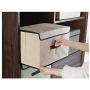 HUTTLY Non-Woven Storage Box，Clothes Storage Boxes Fabric Folding Household Storage Boxes Finishing Boxes Clothing Storage Boxes Non-Woven Cover (Green)