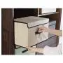 HUTTLY Non-Woven Storage Box，Clothes Storage Boxes Fabric Folding Household Storage Boxes Finishing Boxes Clothing Storage Boxes Non-Woven Cover (Green)