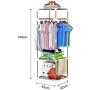 Clothes Hanger Coat Rack Floor Hanger Storage Wardrobe Clothing Drying Racks Decoration