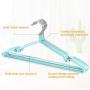 Kids Clothes Hangers, FOME 20 Pack 12 inch Cute Non-Slip Rubber Clothes Hangers Slacks Pants Hangers Small Clothes Hanger Baby Hangers for Childrens Skirt Dress Pants