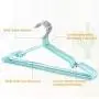 Kids Clothes Hangers, FOME 20 Pack 12 inch Cute Non-Slip Rubber Clothes Hangers Slacks Pants Hangers Small Clothes Hanger Baby Hangers for Childrens Skirt Dress Pants