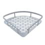 3 Layer Triangular Shower Shelf Bathroom Corner bath Rack Storage Basket Hanger