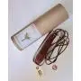 Plant Hugger Leather Plant Hanger with Brass Accents. Plant Hugger Leather Plant Hanger with Brass Accents.