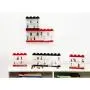 LEGO Minifigure 16 Display Case, Large, Red LEGO Minifigure 16 Display Case, Large, Red