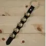 Gold Arctic Sleigh Bell Leather Strap Hanger Door Chimes / Dog Potty Training_FREE SHIPPING Gold Arctic Sleigh Bell Leather Strap Hanger Door Chimes / Dog Potty Training_FREE SHIPPING