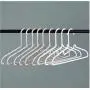 10pcs Random Color Home Drying Hanger,Anti-Slip Clothing Hanger Racks White Windproof Dress Clothes Hangers Closet