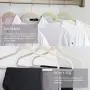 MIZGI Premium Velvet Hangers (Pack of 50) Heavyduty - Non Slip - Velvet Suit Hangers Ivory - Copper/Rose Gold Hooks,Space Saving Clothes Hangers (Renewed) MIZGI Premium Velvet Hangers (Pack of 50) Heavyduty - Non Slip - Velvet Suit Hangers Ivory - Copper/Rose Gold Hooks,Space Saving Clothes Hangers (Renewed)