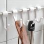 Hooks for Hanging Key Hanger Clothes Holder Kitchen Rails Bathroom Housekeeper Home Organizer Door Adhesive Hook On The Wall