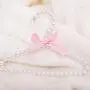 High-tech type 1pcs Children Pearl Hanger Fashion Dog Hangers for Clothes Pegs Baby Pearl Plastic Hangers,02