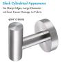 Bath Towel Hook Brushed, APLusee SUS304 Stainless Steel Bathroom Round Simple Coat Robe Holder, Modern Kitchen Toilet Home Storage Clothes Hanger