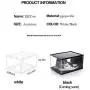 IRONLAND Stackable Shoe Organizer Clear Plastic 3 Pack Shoe Boxes for Display Shoes Sneakers