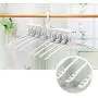 Outgeek Clothes Hanger, Multifunctional Foldable Space Saving Creative Hangers Portable Travel Hanger