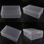 HongHong 10 x Clear Plastic Shoe Storage Transparent Stackable Foldable Tidy Organizer Box