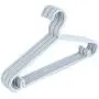 SAASNY Standard Plastic Hangers ? Pack of 10 ? Durable and Slim with Sleek Design ? Blue ? Non Slip & Space Saving Clothes Hangers for Drying and Storage SAASNY Standard Plastic Hangers ? Pack of 10 ? Durable and Slim with Sleek Design ? Blue ? Non Slip & Space Saving Clothes Hangers for Drying and Storage