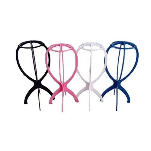 Lurrose 6pcs/set Premium Stable Professional Multifunctional Wig Dryer Wig Hanger Wig Stand Tool Holder Hat and Cap Holder for Hair Salon