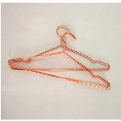 10pcs 40cm Fashion Rose Gold Hangers for Clothes Antiskid Drying Storage Organizer Rack Adult and Children Hanger