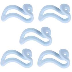 shlutesoy 5/10/15Pcs Mini Non-Slip Home Clothes Storage Hangers Holder Organizer Hooks Set - Blue 5pcs