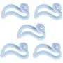 shlutesoy 5/10/15Pcs Mini Non-Slip Home Clothes Storage Hangers Holder Organizer Hooks Set - Blue 5pcs