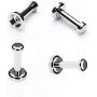 Brass Towel Robe Hook Coat Clothes Wall Mounted Hanger for Bath Kitchen Garage Bedroom,Living room, Fiting room, Office (4 Pack)