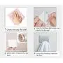 BERERTO Self Adhesive Hooks Heavy Duty 3M Wall Hooks Wall Hangers Without Nails Stick on Hooks for Hanging Towels,Plants,Coats, Backpacks,Purse,Hats, Kitchen Hooks Key Hangers for Wall-8 Packs BERERTO Self Adhesive Hooks Heavy Duty 3M Wall Hooks Wall Hangers Without Nails Stick on Hooks for Hanging Towels,Plants,Coats, Backpacks,Purse,Hats, Kitchen Hooks Key Hangers for Wall-8 Packs