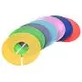 Gaiatop Hanger Dividers, 25 Pieces of Round Clothes Size Divider Line Hanger Closet Line Kindergarten Childrens Clothing Blank Style Multi Color