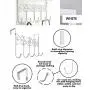 HOLADON 5 Hanger Rack- 5 Metal Hooks for Hanging Clothes, Over Door Storage Rack ? Organizer Hooks for Coats, Over Door Hanger for Clothes,Hats, Handbags, Clothes or Towels (White) HOLADON 5 Hanger Rack- 5 Metal Hooks for Hanging Clothes, Over Door Storage Rack ? Organizer Hooks for Coats, Over Door Hanger for Clothes,Hats, Handbags, Clothes or Towels (White)