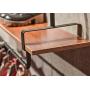 Yuany Vintage Hose Hook Coat Rack Solid Wood Art Wall Rack Combination Single Pole Clothes Shoes Hangers Solid and Durable Living/Bedroom/Study/Bar Shelf Accessories (Size : 125cm)