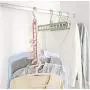 10pcs Random Color New Space Saver Saving Wonder Metal Magic Hanger Clothes Closet Organize Hook 10pcs Random Color New Space Saver Saving Wonder Metal Magic Hanger Clothes Closet Organize Hook