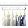 Edego 20Pcs Wonder Metal Magic Hanger Clothes Closet Organizer Hook Space Saver Saving Edego 20Pcs Wonder Metal Magic Hanger Clothes Closet Organizer Hook Space Saver Saving