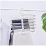 5pcs 5 Layer Magic Hanger for Clothes Trousers Home Closet Organizer Multi-Purpose Storage Hangers Pants Cloth Rack Folding Hangers