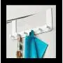 Ikea Enudden Over Door Hanger Hooks White Metal Robe Towel Belts