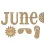 ADORNit, DIY Wood Swag Banner Hanger, Home Decoration - June ADORNit, DIY Wood Swag Banner Hanger, Home Decoration - June