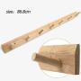 LAXF-Wall Coat Racks with Hooks/Hangers Coat Rack Bamboo Clothes Hook Dorm Room Bedroom on The Wall Wall-Mounted Hook Hanger Multifunction Straight Edge Bamboo Color (Size : 86.8cm) LAXF-Wall Coat Racks with Hooks/Hangers Coat Rack Bamboo Clothes Hook Dorm Room Bedroom on The Wall Wall-Mounted Hook Hanger Multifunction Straight Edge Bamboo Color (Size : 86.8cm)
