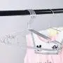 TOPBATHY 20pcs/Package Stainless Steel Clothes Hangers Metal Wire Hangers Portable Non-Slip Hangers for Jeans Scarf Tie Clothes TOPBATHY 20pcs/Package Stainless Steel Clothes Hangers Metal Wire Hangers Portable Non-Slip Hangers for Jeans Scarf Tie Clothes
