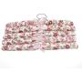 Crystal Lin Cotton Padded Hanger Clothes, Patterned, Soft, 5pc (Patterned17)