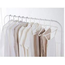 10pcs/lot 38cm Adult Plastic Hangers for Clothes Non-Slip Hanger Random Color