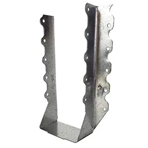 Joist Hanger 4" x 8" - 18G Steel G185 Triple Zinc Galvanized #458-3 Joist Hanger 4" x 8" - 18G Steel G185 Triple Zinc Galvanized #458-3