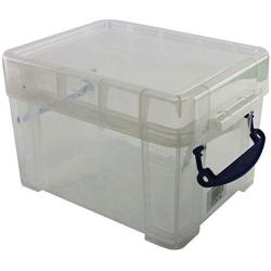 Really Useful Boxes 3.0 Liter Box, Clear