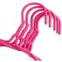 Dsxnklnd 10pcs Heavy Duty Clothes Hangers Drying Rack Antiskid Closet Organizer with Hooks 40cm