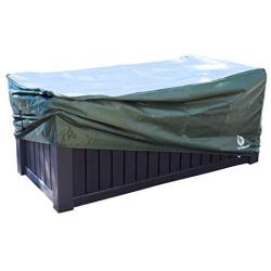 YardStash Deck Boxes Cover XXL to Protect Extra Wide Deck Boxes: Keter Westwood Deck Boxes Cover, Keter Rockwood Deck Boxes Cover, Keter Brightwood Deck Boxes Cover, Keter Sumatra Deck Boxes Cover & More