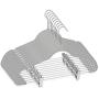 Casafield - 10 Gray Velvet Non-Slip Pants Hangers with Adjustable Metal Clips - Space Saving & Chrome Swivel Hook for Dress Clothes, Trousers, Shirts, Skirts, Slacks, Sweaters Casafield - 10 Gray Velvet Non-Slip Pants Hangers with Adjustable Metal Clips - Space Saving & Chrome Swivel Hook for Dress Clothes, Trousers, Shirts, Skirts, Slacks, Sweaters