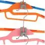 20Piece Creative Mini Clothes Hanger Easy Hook Closet Organizer Storage Rack Holder Hook Antislip Clothes Hanger