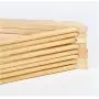 10pcs Solid Wood Hanger Non-Slip Hangers Clothes Hangers Shirts Sweaters Dress Hanger Drying Rack
