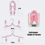 10 Pcs Travel Hangers with Clips - Portable Folding Clothes Hangers Travel Accessories Foldable Clothes Drying Rack for Travel 10 Pcs Travel Hangers with Clips - Portable Folding Clothes Hangers Travel Accessories Foldable Clothes Drying Rack for Travel