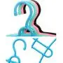 Plastic Cloth Hanger Space Saver Non-Slip Hook Clothes Holder Drying Rack Clothing Organizer 3 Layers Fish Bone Shaped 5pcs Random Color Plastic Cloth Hanger Space Saver Non-Slip Hook Clothes Holder Drying Rack Clothing Organizer 3 Layers Fish Bone Shaped 5pcs Random Color